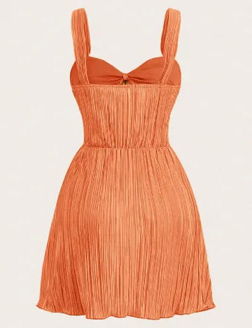 Rochie scurta SHEIN, portocaliu