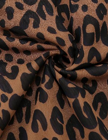 Fusta SHEIN CURVE, animal print