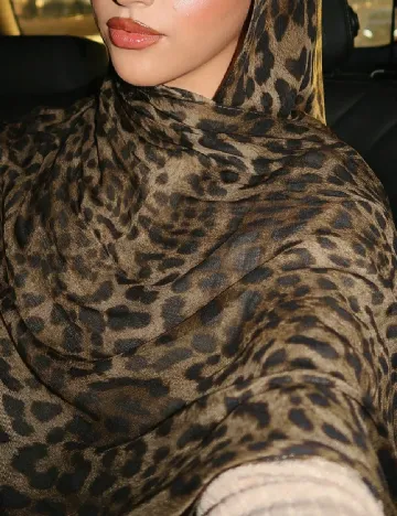 Esarfa SHEIN, animal print