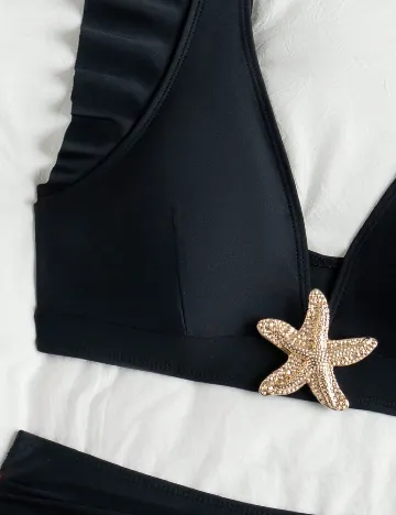 Costum de baie SHEIN, negru