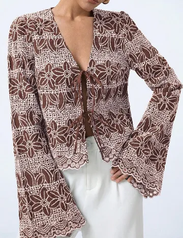 Bluza Aveloria, maro