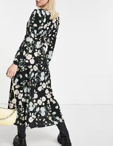 Rochie medie ASOS, floral print