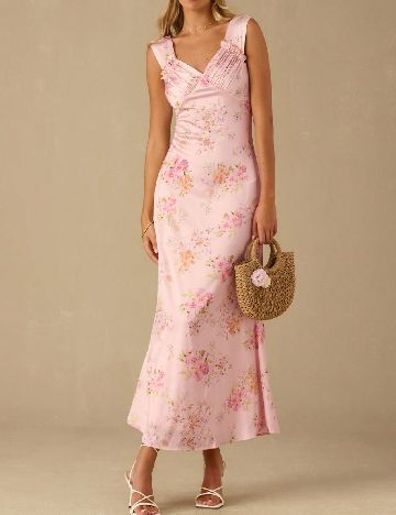 Rochie medie SHEIN, roz