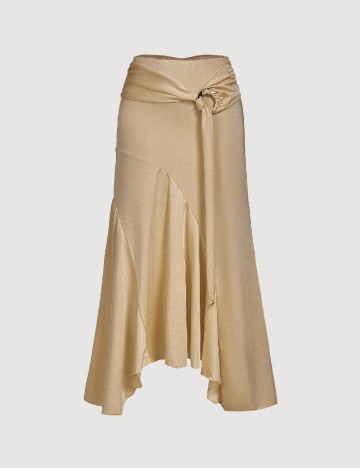 Fusta SHEIN, bej