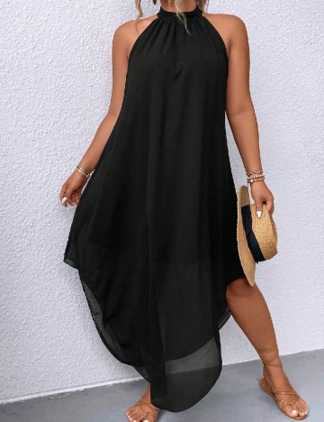 Rochie lunga SHEIN CURVE, negru