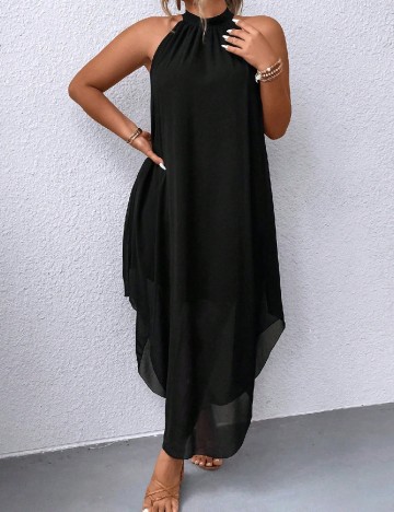 Rochie lunga SHEIN CURVE, negru