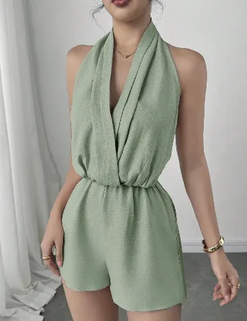 Salopeta SHEIN, turcoaz