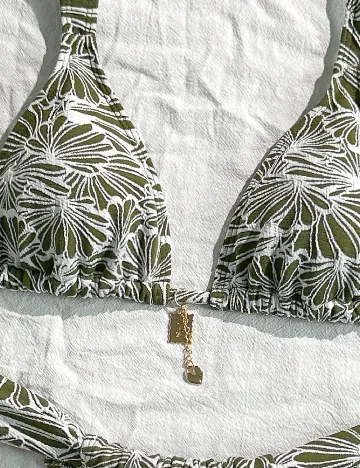 Costum de baie SHEIN, verde