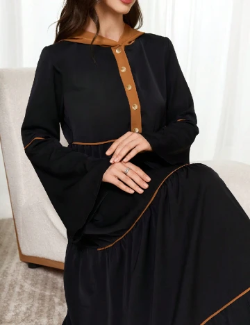 Rochie lunga SHEIN, negru