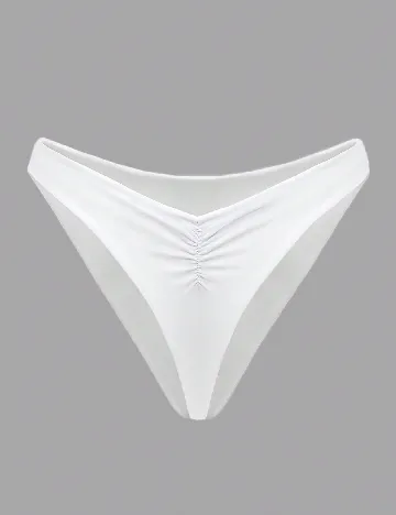 Chilot de  baie SHEIN, alb