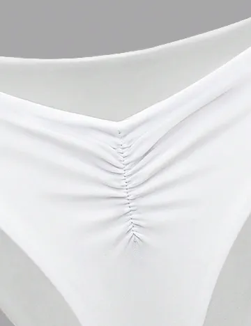 Chilot de  baie SHEIN, alb