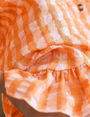 Camasa SHEIN CURVE, portocaliu