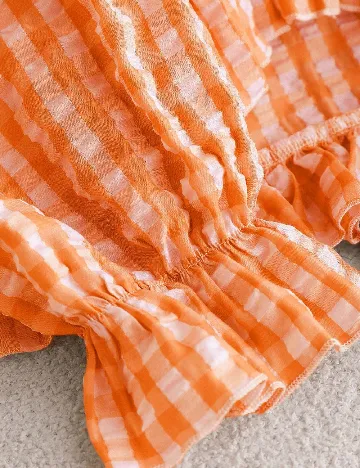 Camasa SHEIN CURVE, portocaliu