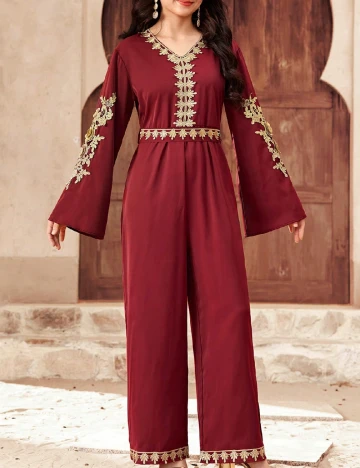 Salopeta Shein Kids, rosu