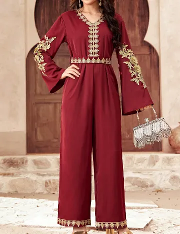 Salopeta Shein Kids, rosu