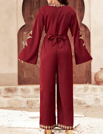 Salopeta Shein Kids, rosu