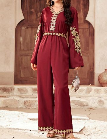 Salopeta Shein Kids, rosu