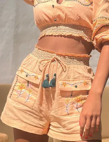 Pantaloni scurti River Island, portocaliu