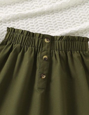 Fusta Shein Kids, verde