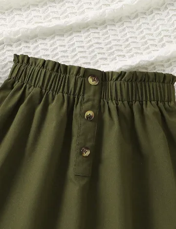 Fusta Shein Kids, verde