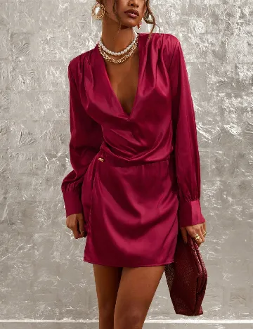 Rochie scurta SHEIN, rosu