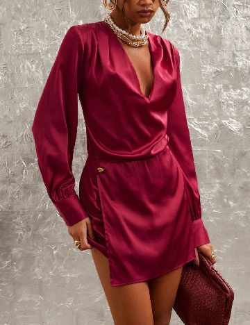 Rochie scurta SHEIN, rosu