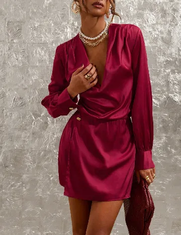 Rochie scurta SHEIN, rosu