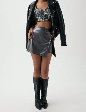 Fusta pantalon SHEIN, gri