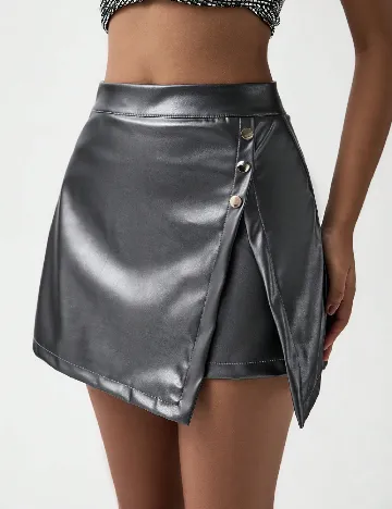 Fusta pantalon SHEIN, gri