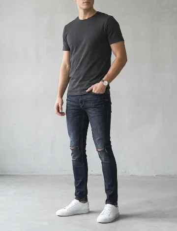 Blugi River Island, albastru