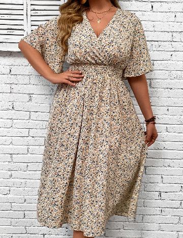 Rochie medie SHEIN CURVE, mix culori
