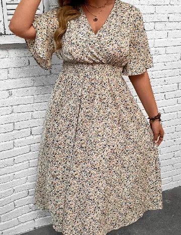 Rochie medie SHEIN CURVE, mix culori