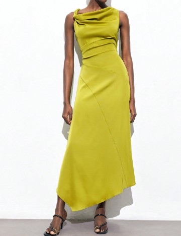 Rochie medie SHEIN, verde