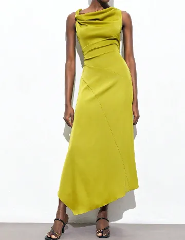 Rochie medie SHEIN, verde