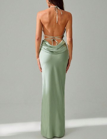 Rochie lunga SHEIN, verde