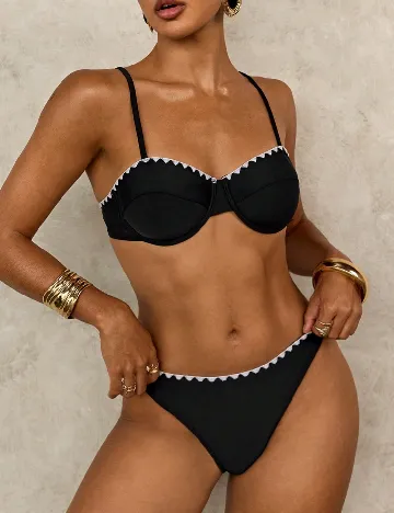 Costum de baie SHEIN, negru