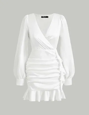 Rochie scurta SHEIN, alb