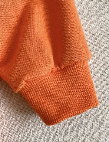 Bluza Shein Kids, portocaliu