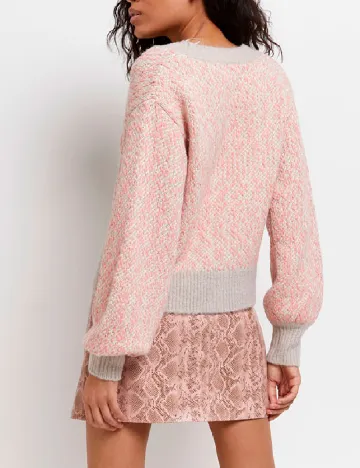 Cardigan River Island, roz pudra/bej