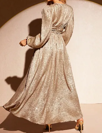 Rochie medie SHEIN, auriu