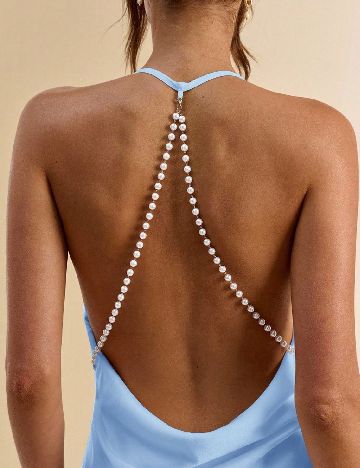 Rochie scurta SHEIN, albastru