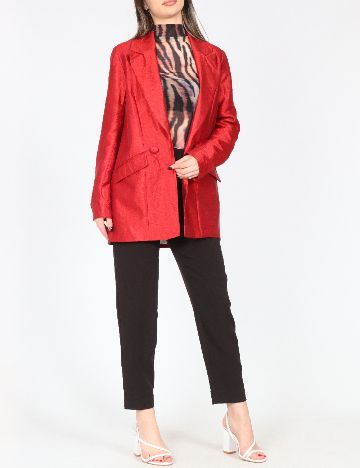 Blazer River Island, caramiziu