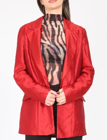 Blazer River Island, caramiziu