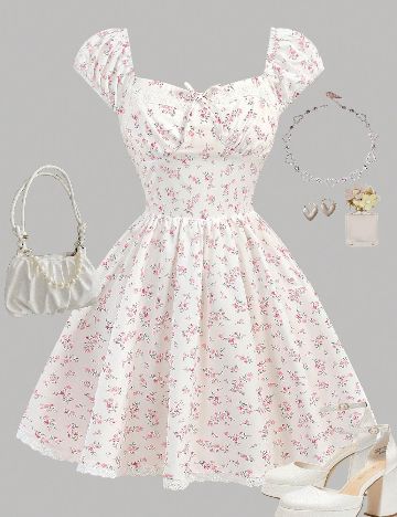 Rochie Shein Kids, alb