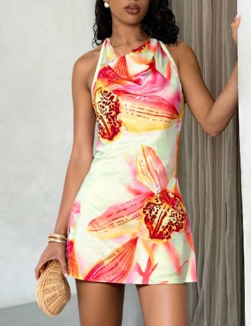 Rochie scurta SHEIN, mix culori