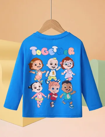 Bluza Shein Kids, albastru