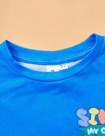 Bluza Shein Kids, albastru