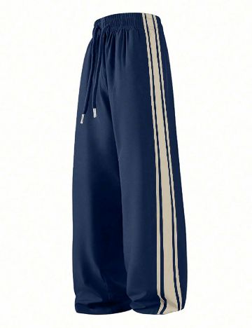 Pantaloni SHEIN, bleumarin