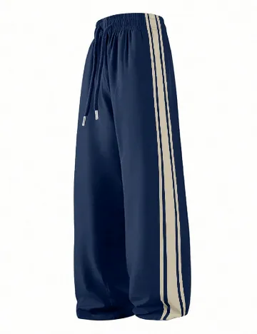 Pantaloni SHEIN, bleumarin