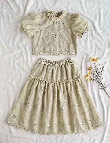 Compleu Shein Kids, bej